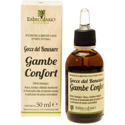 Erbecedario Gocce del Benessere Gambe Confort 50 ml Erbecedario Gocce del Benessere Gambe Confort 50 ml