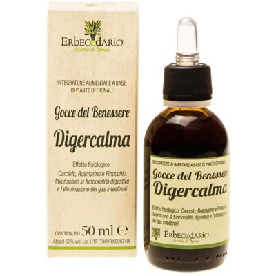 Erbecedario Gocce del Benessere Digercalma 50 ml Erbecedario Gocce del Benessere Digercalma 50 ml