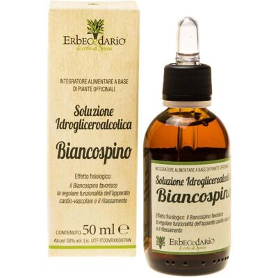 Erbecedario Soluzione Idrogliceroalcolica Biancospino 50 ml Erbecedario Soluzione Idrogliceroalcolica Biancospino 50 ml