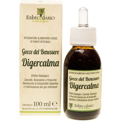 Erbecedario Gocce del Benessere Digercalma 100 ml Erbecedario Gocce del Benessere Digercalma 100 ml