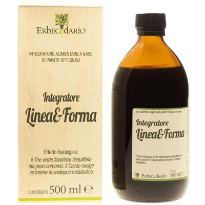 Erbecedario Integratore Linea&Forma 500 ml Erbecedario Integratore Linea&Forma 500 ml