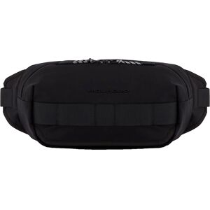 Piquadro Marsupio In Tessuto Riciclato Con N Nero Piquadro Marsupio In Tessuto Riciclato Con N Nero