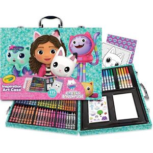 Binney&smith - Crayola Crayola Valigetta Dell'Artista Gabby'S Dollhouse, Kit Creativo Con 115 Pezzi Binney&smith - Crayola Crayola Valigetta Dell'Artista Gabby'S Dollhouse, Kit Creativo Con 115 Pezzi