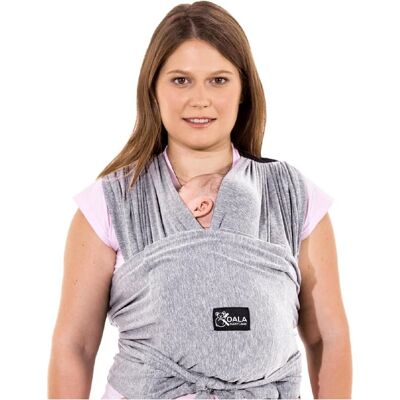 Hustle Koala Babycare Fascia Neonato Regolabile Unisex Marsupio Neonati Antracite Hustle Koala Babycare Fascia Neonato Regolabile Unisex Marsupio Neonati Antracite