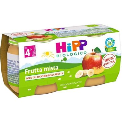 Omogeneizzato Biologico Frutta Mista - 6x80g Omogeneizzato Biologico Frutta Mista - 6x80g