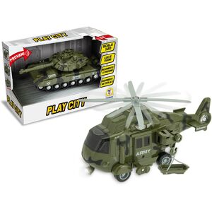 Teorema Play City Elicottero Militare A Frizione Luci E Suoni Teorema Play City Elicottero Militare A Frizione Luci E Suoni
