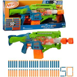 Toys One Hasbro F6363 Nerf Elite Double Punch Con 50 Dardi Toys One Hasbro F6363 Nerf Elite Double Punch Con 50 Dardi