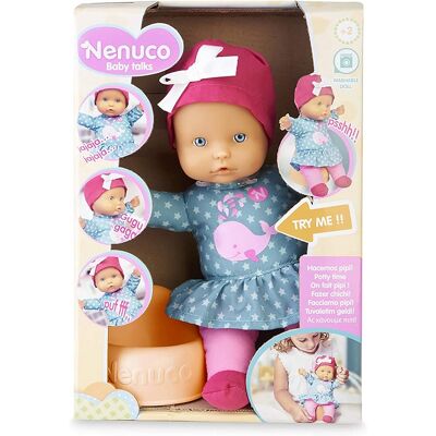 Famosa Nenuco Baby Talks Facciamo Pipi Con Suoni Famosa Nenuco Baby Talks Facciamo Pipi Con Suoni