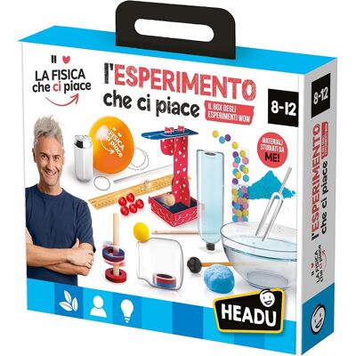 Headu Srl Headu La Fisica Che Ci Piace - L'Esperimento Che Ci Piace: Il Box Degli Esperimenti Wow Headu Srl Headu La Fisica Che Ci Piace - L'Esperimento Che Ci Piace: Il Box Degli Esperimenti Wow