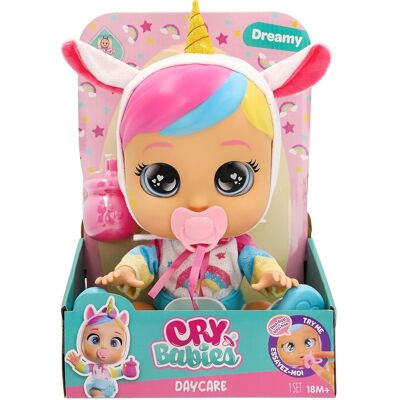 Imc Toys Cry Babies Day Care Dreamy Bambola Con Accessori Imc Toys Cry Babies Day Care Dreamy Bambola Con Accessori