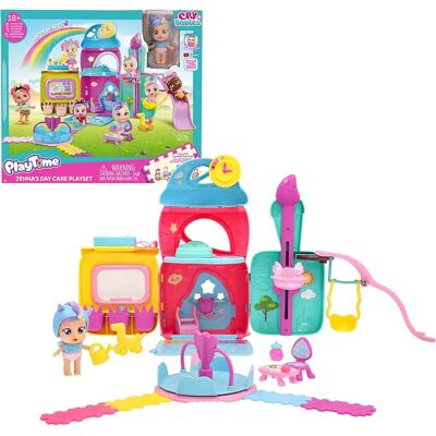 Imc Toys Imc Cry Babies Playtime Jenna'S Day Care, Casa Delle Bambole Imc Toys Imc Cry Babies Playtime Jenna'S Day Care, Casa Delle Bambole