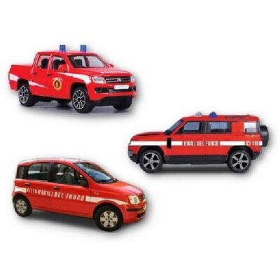 Goliath - Bburago - Si.Trade Bburago Vigili Del Fuoco Auto Assortite Scala 1:24 Goliath - Bburago - Si.Trade Bburago Vigili Del Fuoco Auto Assortite Scala 1:24
