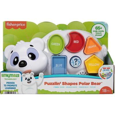 Mattel Fisher-Price - Parlamici Fabietto Orsetto Forme E Colori Mattel Fisher-Price - Parlamici Fabietto Orsetto Forme E Colori