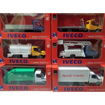 New Ray Iveco Semirimorchio - Scala 1:32 o 1:36 - Veicolo RC New Ray Iveco Semirimorchio - Scala 1:32 o 1:36 - Veicolo RC