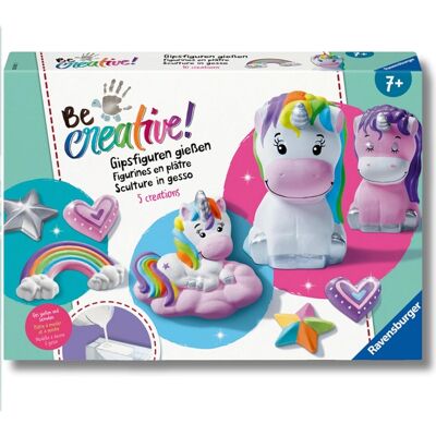 Ravensburger Be Creative Midi Xl Sculture In Gesso Unicorni Giochi Creativi Bambina 7 Anni Ravensburger Be Creative Midi Xl Sculture In Gesso Unicorni Giochi Creativi Bambina 7 Anni