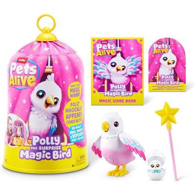 Zuru Italy Zuru Pets Alive Polly The Magic Bird Pappagallo Interattivo Zuru Italy Zuru Pets Alive Polly The Magic Bird Pappagallo Interattivo