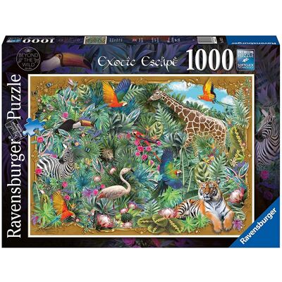 Ravensburger Puzzle 1000 Pezzi Fuga Esotica Collezione Fantasy Ravensburger Puzzle 1000 Pezzi Fuga Esotica Collezione Fantasy