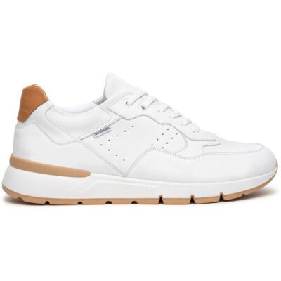 Nero giardini sneakers uomo in pelle bianco e500641u707 Nero giardini sneakers uomo in pelle bianco e500641u707