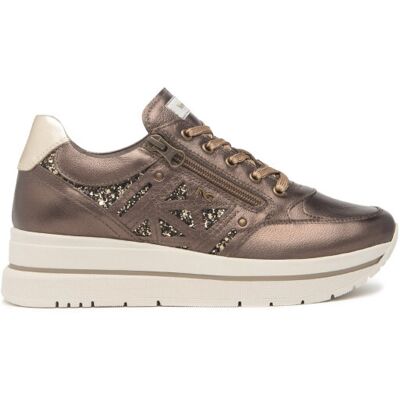 Nero giardini sneakers donna in pelle t.moro i514101d300 Nero giardini sneakers donna in pelle t.moro i514101d300