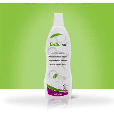 Wimexshop Brillo-mex detergente piatti concentrato - lavaggio a mano. 1 litro Wimexshop Brillo-mex detergente piatti concentrato - lavaggio a mano. 1 litro