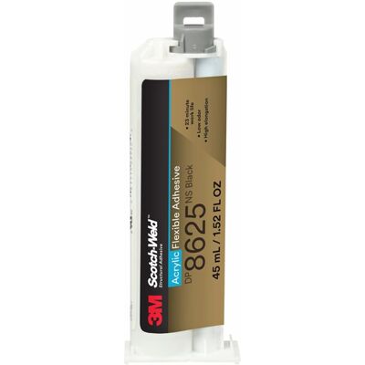 Adesivi acrilici flessibile 3M Scotch-Weld DP8625NS colore nero, 45ml(12pz) Adesivi acrilici flessibile 3M Scotch-Weld DP8625NS colore nero, 45ml(12pz)