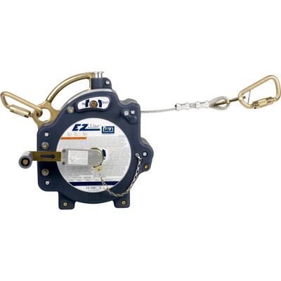 Linea vita retrattile 3M DBI-SALA EZ-Line per uso orizzontale, cavo 18,3mt Linea vita retrattile 3M DBI-SALA EZ-Line per uso orizzontale, cavo 18,3mt