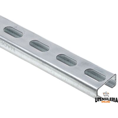 Profilo di montaggio Fischer MS 30/15 - 2m per applicazioni leggere Profilo di montaggio Fischer MS 30/15 - 2m per applicazioni leggere