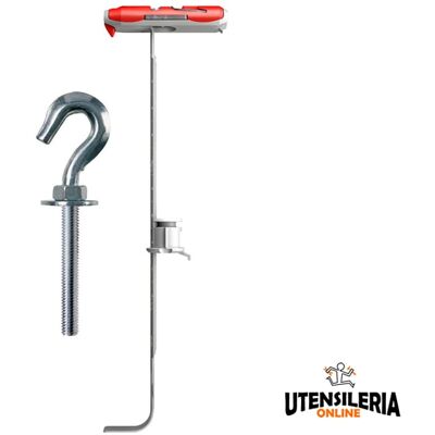 Fischer Tassello basculante Duotec 12 H in nylon con gancio M6 (25pz) Fischer Tassello basculante Duotec 12 H in nylon con gancio M6 (25pz)