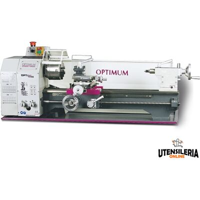 Optimum Maschinen Tornio parallelo Optimum TU2506 D.125x500 di precisione 750W 400V Optimum Maschinen Tornio parallelo Optimum TU2506 D.125x500 di precisione 750W 400V