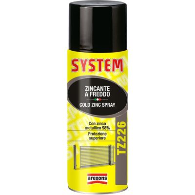 Zincante a freddo SYSTEM TZ 226 professionale Arexons 400ml Zincante a freddo SYSTEM TZ 226 professionale Arexons 400ml