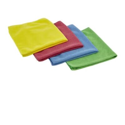 Panno Microfibra per pulizia 3M™ Scotch-Brite™ 2012, Blu, 360x360mm Cf.50pz Panno Microfibra per pulizia 3M™ Scotch-Brite™ 2012, Blu, 360x360mm Cf.50pz