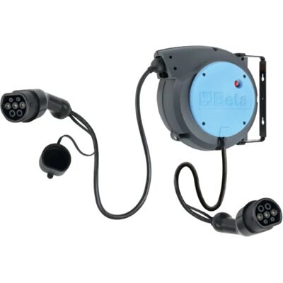 Beta Utensili Avvolgitore automatico Beta 1845EM/3 con cavo 3Gx2,5 mm² e presa Tipo 2 per ricarica EV Beta Utensili Avvolgitore automatico Beta 1845EM/3 con cavo 3Gx2,5 mm² e presa Tipo 2 per ricarica EV