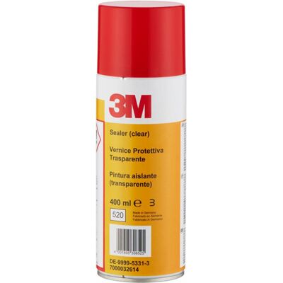 Spray protettivo trasparente 3M Scotch 1601 per collegamenti elettrici, 400ml (6pz) Spray protettivo trasparente 3M Scotch 1601 per collegamenti elettrici, 400ml (6pz)
