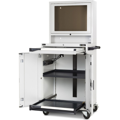 Armadio porta computer Fami Master CS 791x598x1731h con ruote Armadio porta computer Fami Master CS 791x598x1731h con ruote