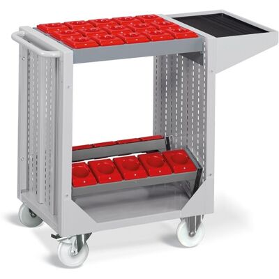 Carrello portaboccole Fami Combi NC con 25 boccole HSK A63-B80, portata 500Kg Carrello portaboccole Fami Combi NC con 25 boccole HSK A63-B80, portata 500Kg
