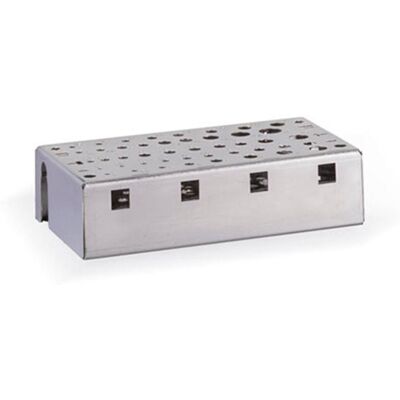 Porta punte in acciaio inox Fami Iron Team a 45 slot, 155x84x39mm Porta punte in acciaio inox Fami Iron Team a 45 slot, 155x84x39mm