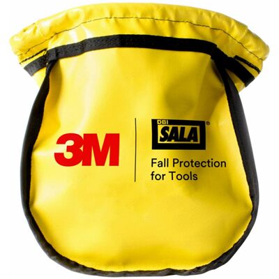 Tasca anticaduta multiuso 3M DBI-SALA in vinile giallo per imbracature di sicurezza Tasca anticaduta multiuso 3M DBI-SALA in vinile giallo per imbracature di sicurezza