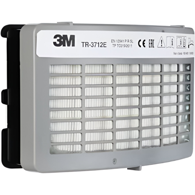 Filtro per polveri TR-3712E per respiratori 3M Versaflo TR-300+ Filtro per polveri TR-3712E per respiratori 3M Versaflo TR-300+