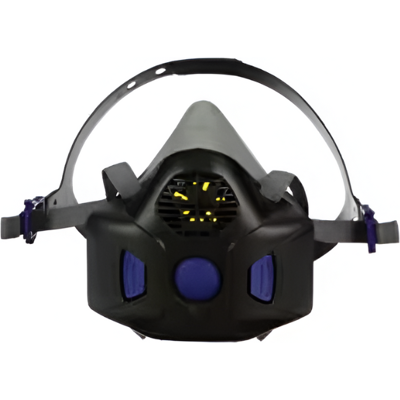 Respiratore a semimaschera 3M Secure Click HF-803 Taglia L con diaframma fonico Respiratore a semimaschera 3M Secure Click HF-803 Taglia L con diaframma fonico