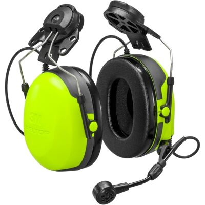 Cuffie antirumore 3M Peltor CH-3 per elmetti con adattatore PTT, 30dB Cuffie antirumore 3M Peltor CH-3 per elmetti con adattatore PTT, 30dB