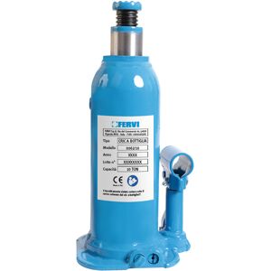 FERVI - 0062/10 - 10t - 230mm - Cric idraulico a bottiglia FERVI - 0062/10 - 10t - 230mm - Cric idraulico a bottiglia