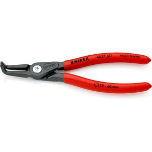 Knipex pinza di precisione becchi piegati 90° per anelli sicurezza interni a fori 19-60mm, 165mm Knipex pinza di precisione becchi piegati 90° per anelli sicurezza interni a fori 19-60mm, 165mm