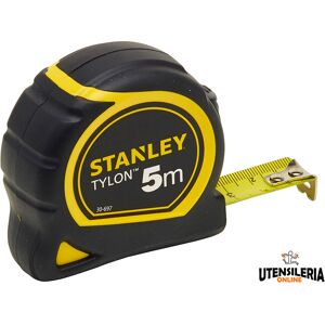 Flessometro Stanley 5 metri x 19mm cassa in ABS e rivestimento Tylon Flessometro Stanley 5 metri x 19mm cassa in ABS e rivestimento Tylon