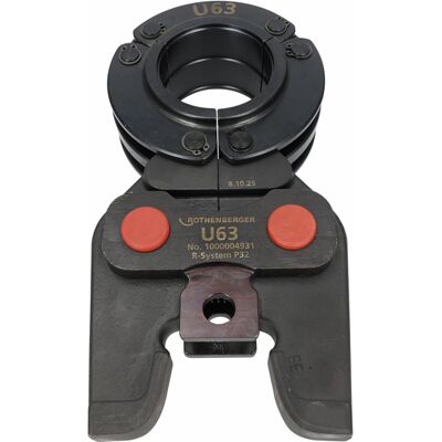 Rothenberger Ganascia a catena per pressatura U 63 mm con ganascia intermedia Rothenberger Ganascia a catena per pressatura U 63 mm con ganascia intermedia