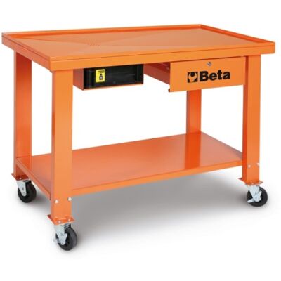 Beta Utensili Banco con ruote CB52 con recupero liquidi Beta 1200x640x870mm Beta Utensili Banco con ruote CB52 con recupero liquidi Beta 1200x640x870mm