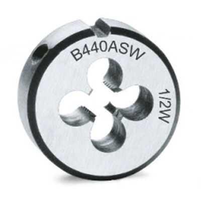 Beta 440ASW Attrezzo filettatura Whitworth in acciaio al cromo - 1/8" Beta 440ASW Attrezzo filettatura Whitworth in acciaio al cromo - 1/8"