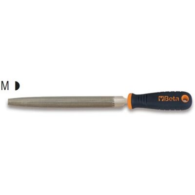 Beta Modello 1719BMA10/M Lima - Profilo mezzo tondo - 250mm Beta Modello 1719BMA10/M Lima - Profilo mezzo tondo - 250mm