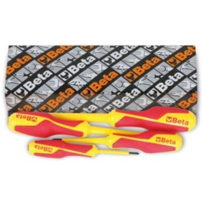 Set di Cacciaviti Isolati Beta 1279MQ/S4 - Croce, Sicurezza Set di Cacciaviti Isolati Beta 1279MQ/S4 - Croce, Sicurezza