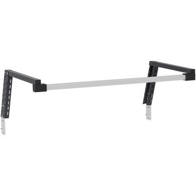 Supporto aereo con binario in alluminio Fami 1015x686x307mm grigio per banchi lavoro Supporto aereo con binario in alluminio Fami 1015x686x307mm grigio per banchi lavoro