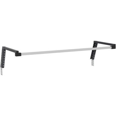 Supporto aereo con binario in alluminio Fami 1500x686x307mm grigio per banchi lavoro Supporto aereo con binario in alluminio Fami 1500x686x307mm grigio per banchi lavoro